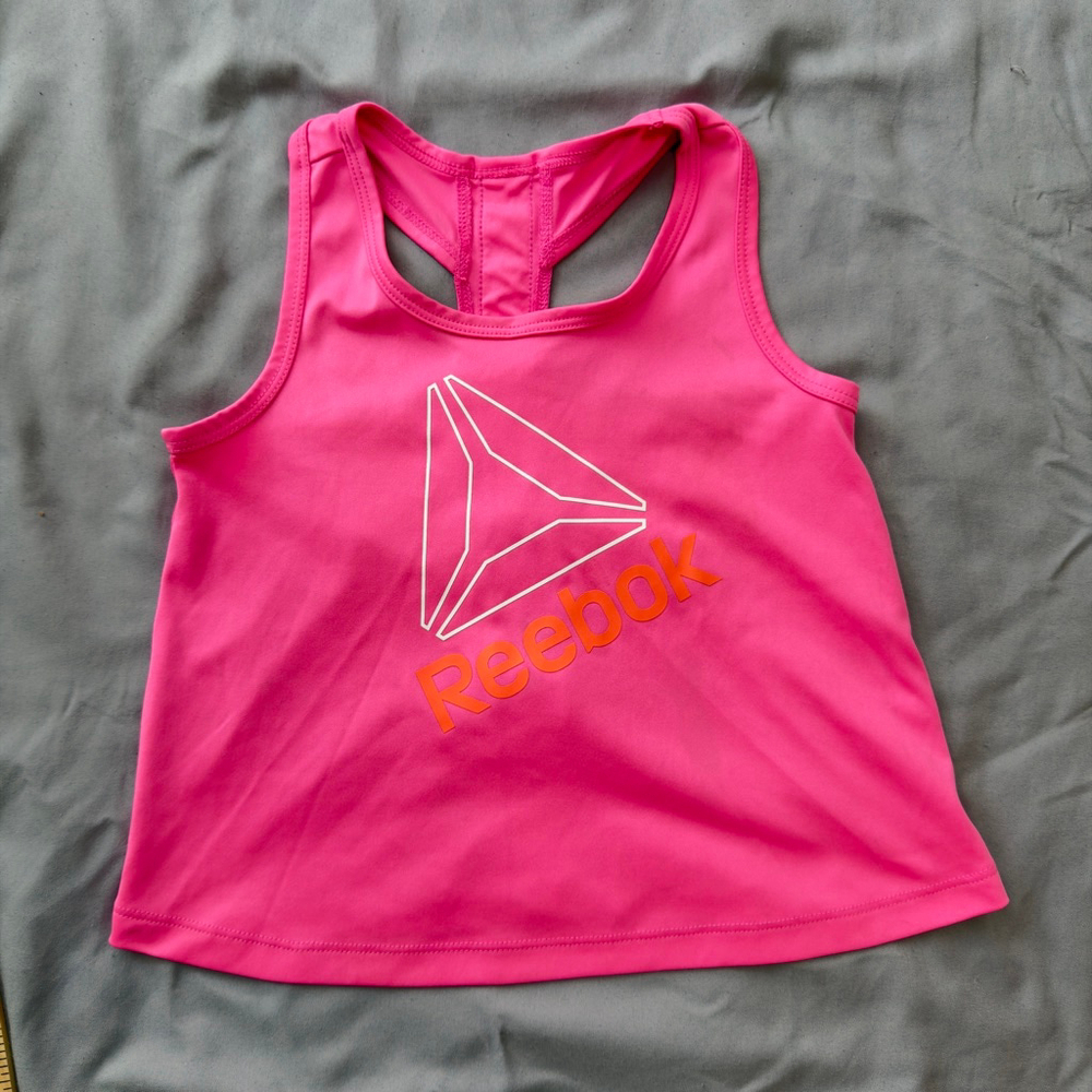 Reebok Girls' Racerback Active Tank Top – Size 5/6 (b10) - Picture 2 of 7